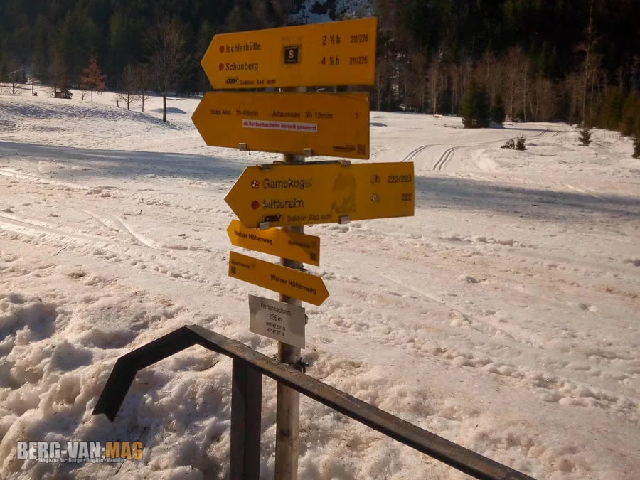 Ausgangspunkt der Bergwanderung mit Hund zum Gamskogel im Salzkammergut