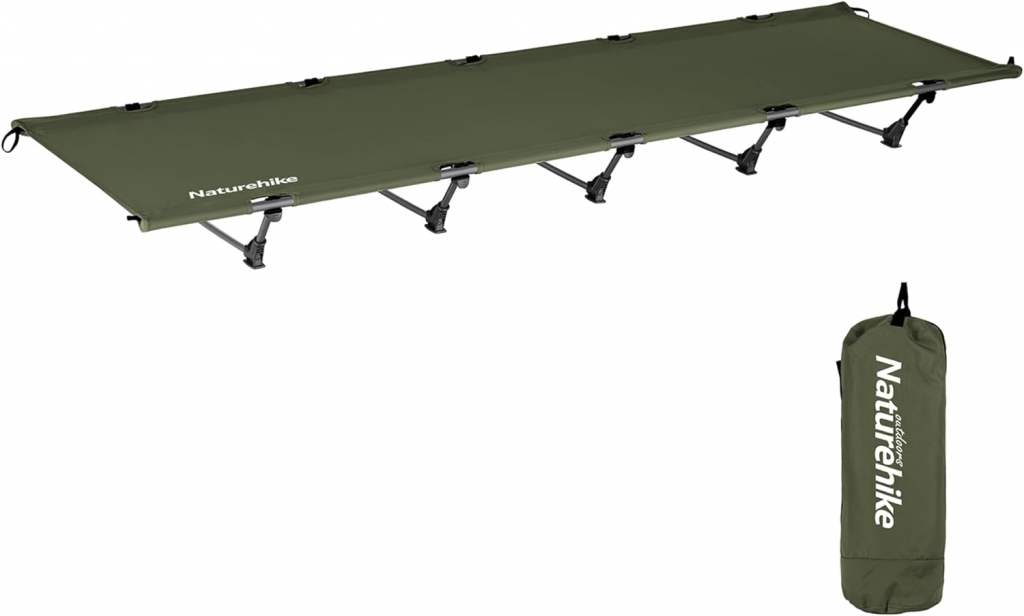 Naturehike Campingbett Outdoor Bett Kompaktes Feldbett aus Aluminium