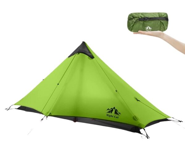 Night Cat 1-2 Personen Zelt – Ultraleichtes Zelt für Abenteuer mit Hund
