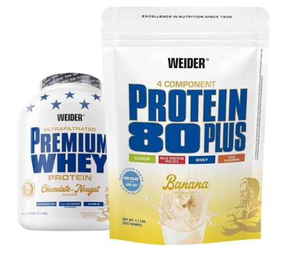 WEIDER Protein 80 Plus – Dein Eiweißshake für Regeneration und Genuss