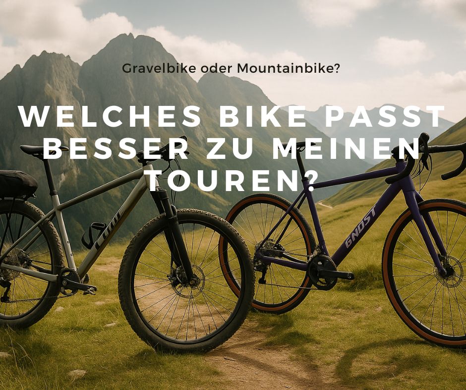 Du betrachtest gerade Gravelbike oder Mountainbike? – Welches Bike passt besser zu meinen Touren?