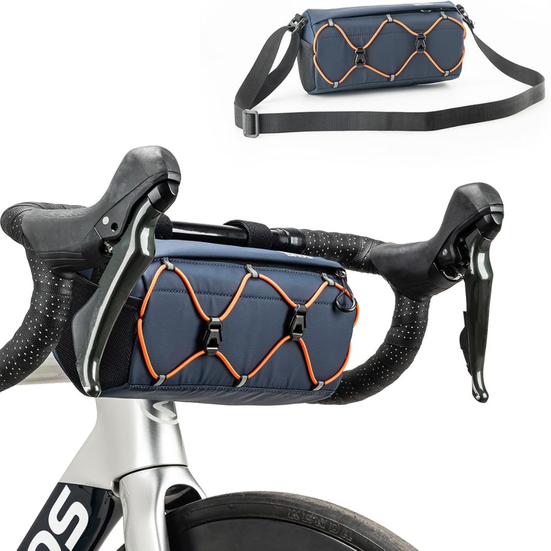 ROCKBROS Fahrradtasche Lenker, Fahrradtasche für Vorne Lenker, Fahrradzubehör für Mountainbike