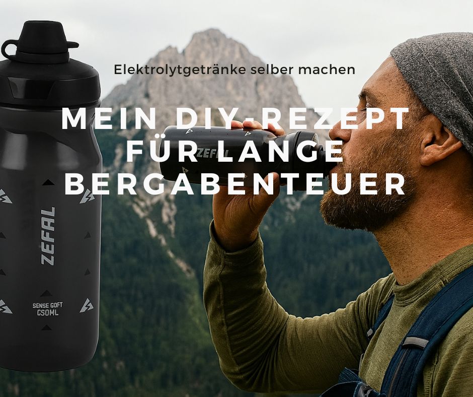 Mehr über den Artikel erfahren Elektrolytgetränke selber machen – mein DIY-Rezept für lange Touren