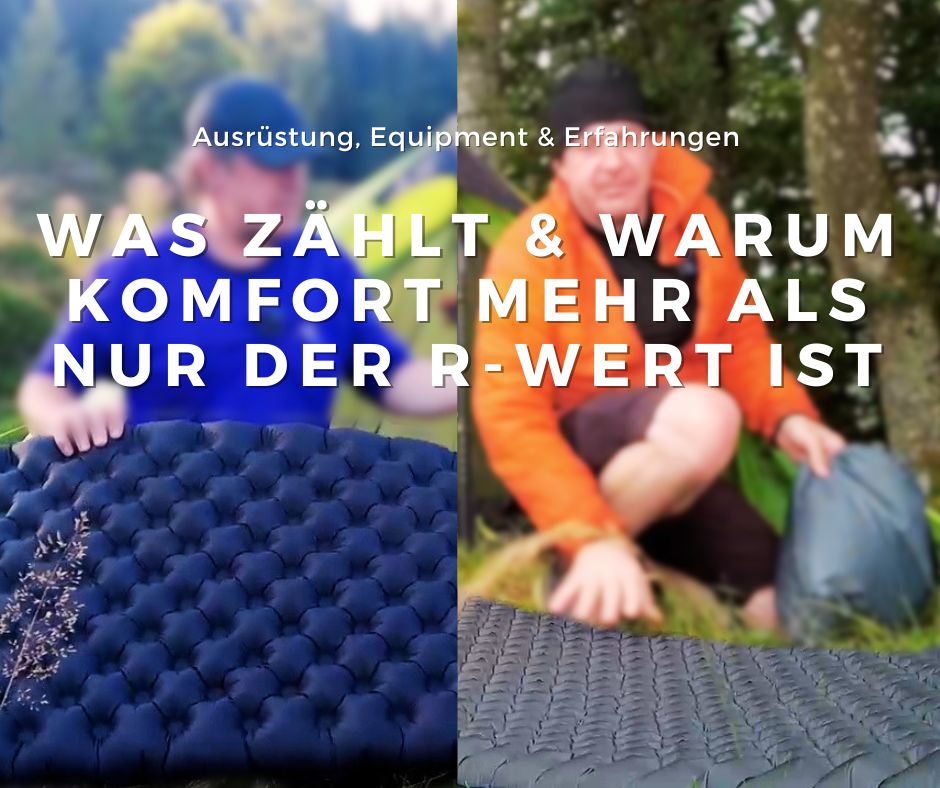 Mehr über den Artikel erfahren R-Wert Isomatte einfach erklärt – welche brauche ich wirklich?